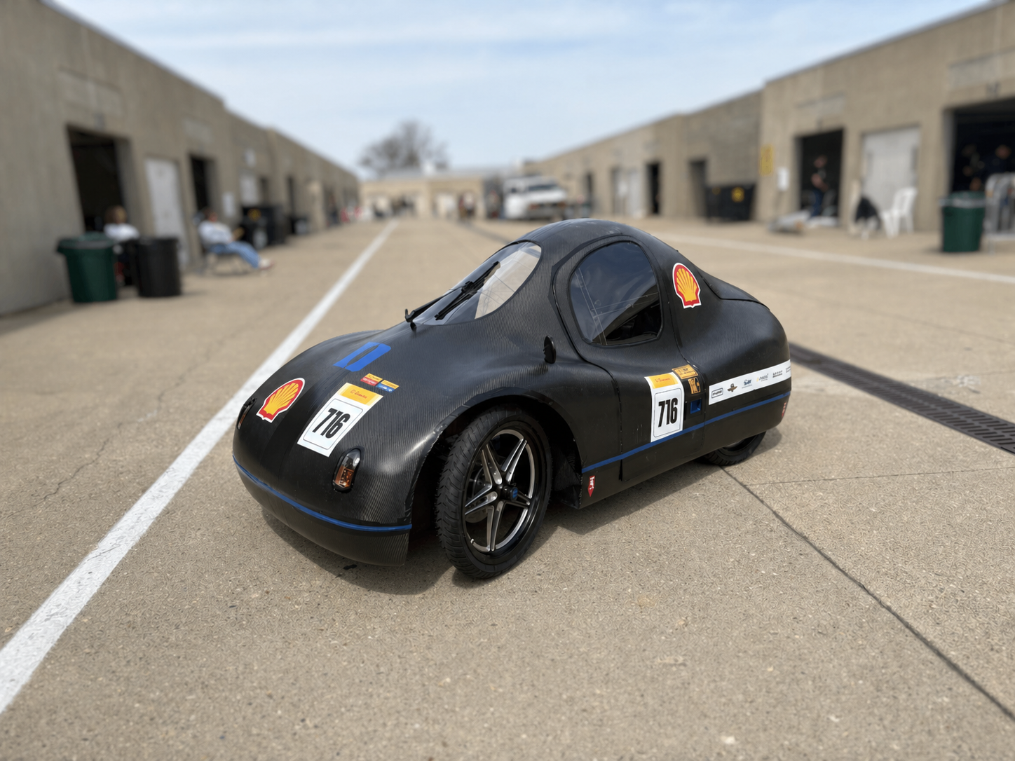 Competition EV 2026 at the Shell Eco-marathon paddock